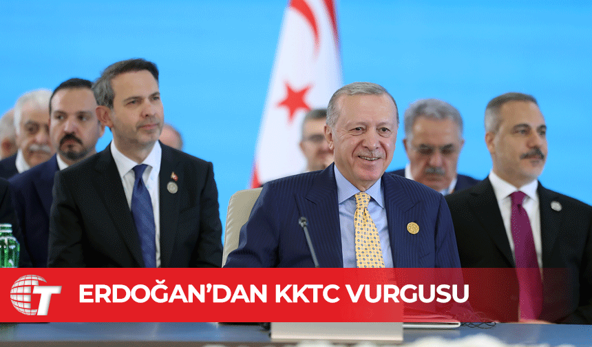 Erdoğan: Türk dünyası KKTC'yi yalnız bırakmadı