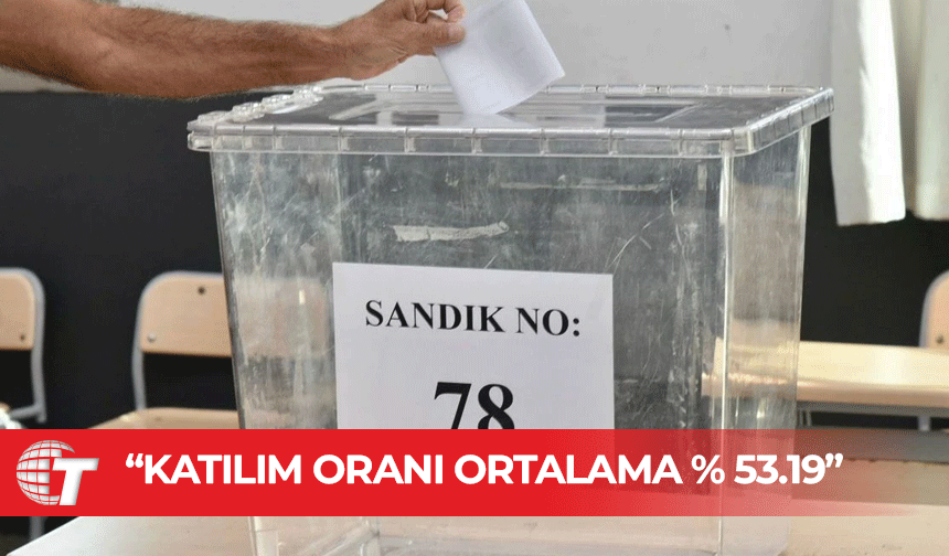 Özerdağ: Saat 16:00 itibariyle katılım oranı yüzde 53.19