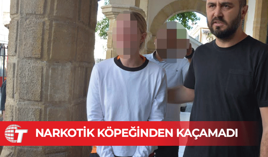 Ercan Havalimanı’nda uyuşturucu madde ile yakalanan zanlı 3 gün tutuklu kalacak