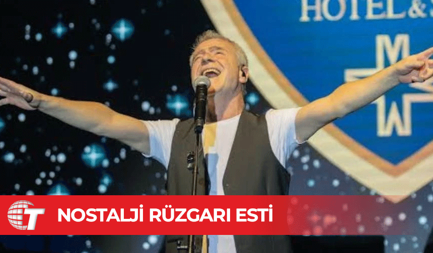Levent Yüksel Merit Royal Diamond’da nostalji rüzgârı estirdi