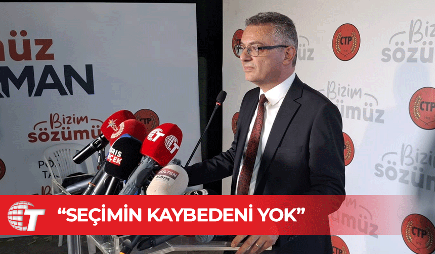 Erhürman: An itibarıyla CTP Genel Başkanı değilim