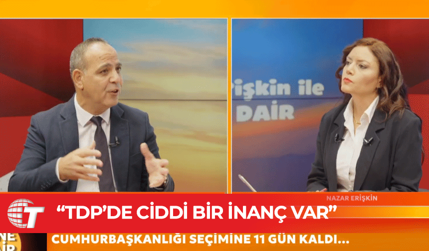 Harmancı: Tufan Erhürman’ın net, sakin, kendinden emin bir duruşu var!