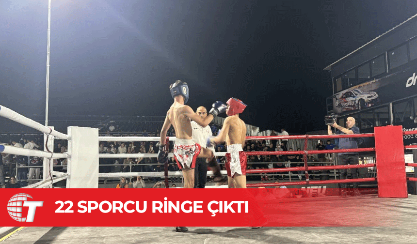 Nefes kesen Kickbox Şampiyonası, sporseverleri heyecan dolu bir günle buluşturdu