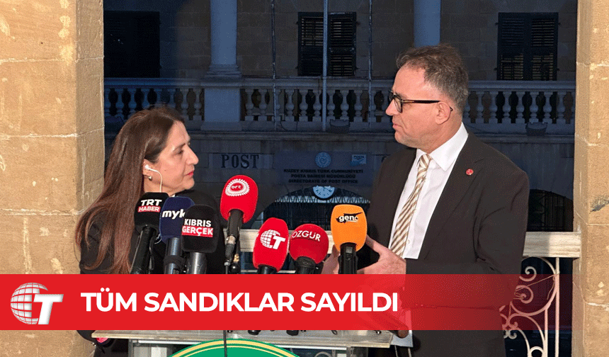 Özerdağ: Sandıkların tümü açıldı, Erhürman 87 bin 137 oy ,Tatar 49 bin 714 aldı