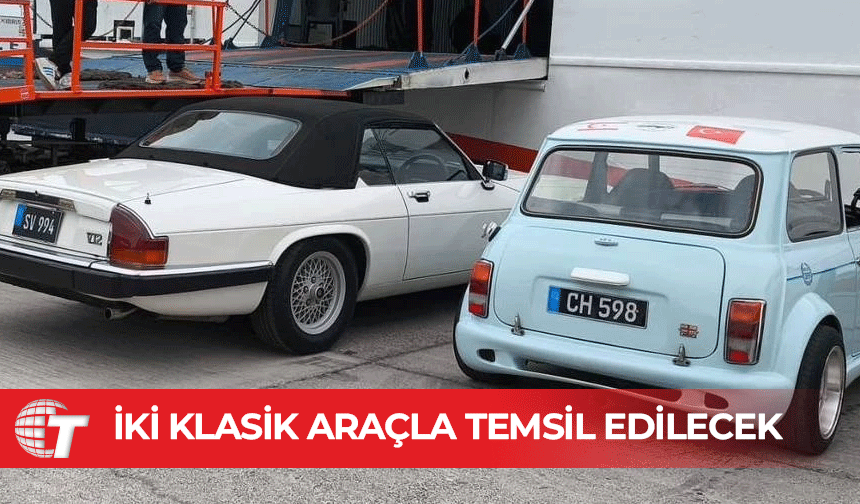 İstanbul’da düzenlenecek ralliye KKTC’den iki klasik araç ekibi katılıyor