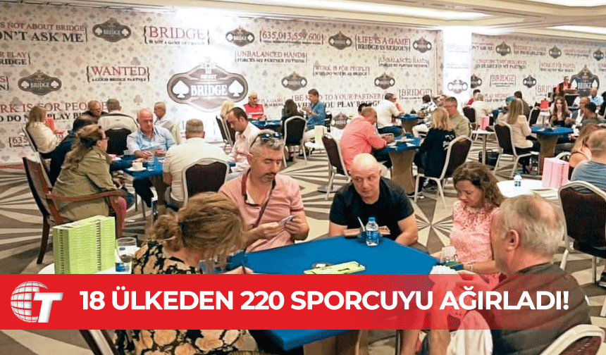 10. Merit Briç Festivali, 18 Ülkeden 220 Sporcuyu Ağırladı!