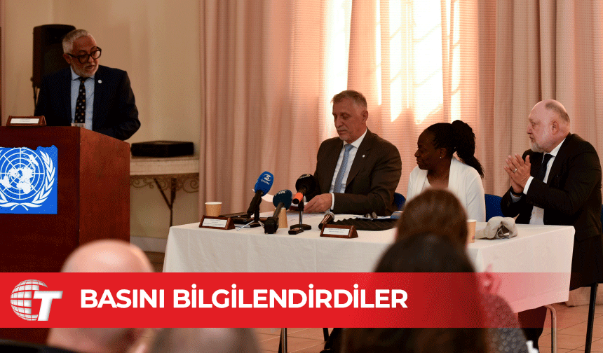 UNDP ile İyi Niyet Misyonu iki toplumlu projeler ve çalışmalar hakkında basını bilgilendirdi