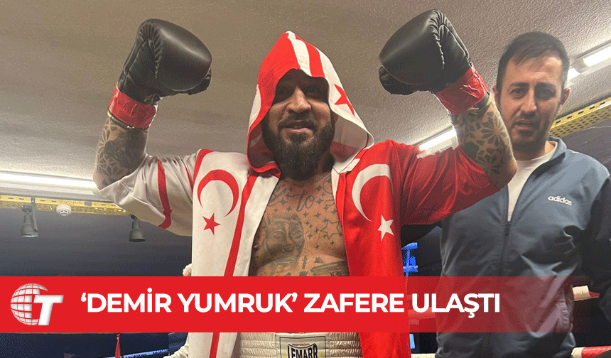 Metin Turunç İstanbul’da Zafere Ulaştı: KKTC Bayrağını Ringde Dalgalandırdı