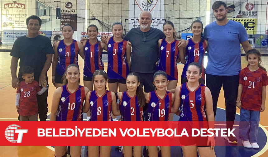 Erenköy-Karpaz Belediyesi Voleybol Spor Birliği’ne desteğini sürdürüyor