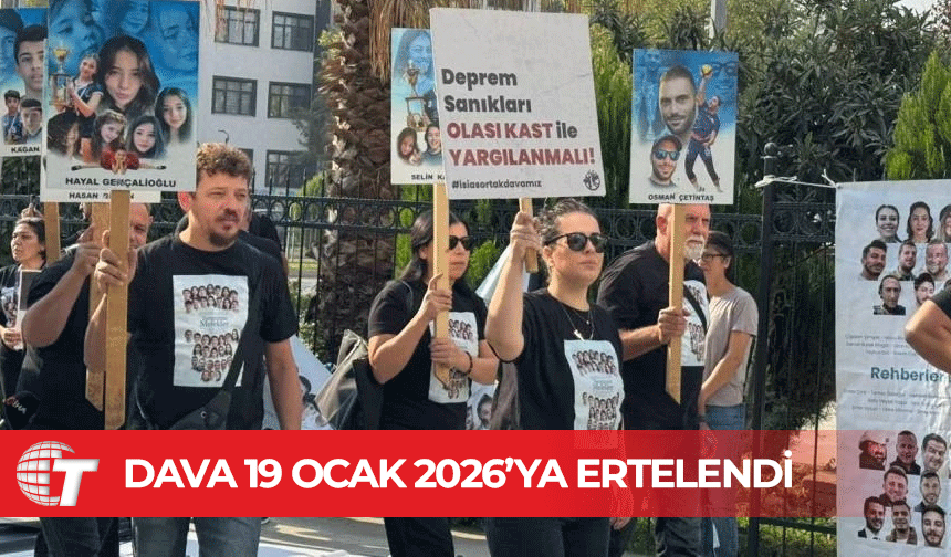 Mahkeme adlı kontrolün devamına karar verdi. Dava 19 Ocak 2026’ya ertelendi