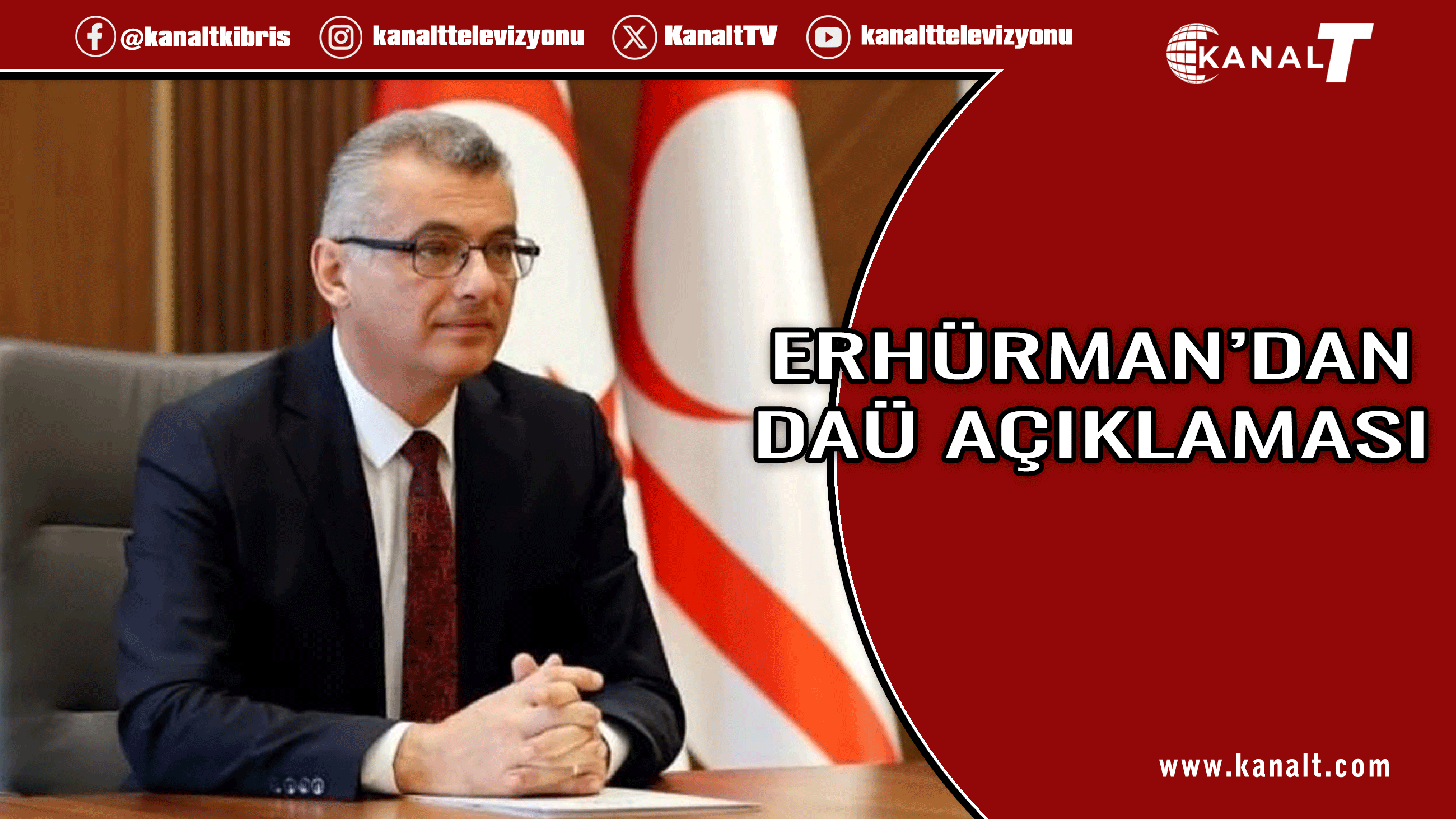 Cumhurbaşkanı Tufan Erhürman: DAÜ konusunda diyalog ve istişare esastır