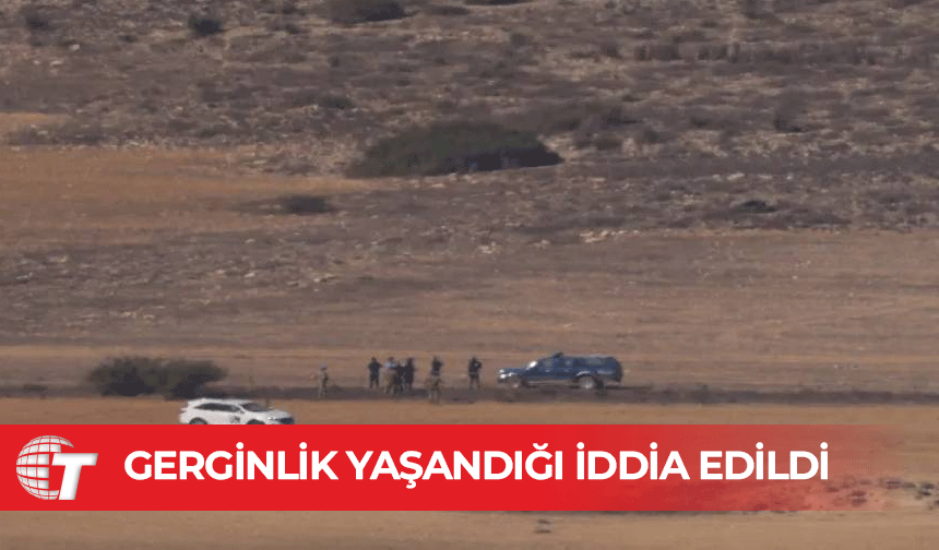 Rum çiftçiler ile Türk askerinin arasında gerginlik yaşandığı iddia edildi