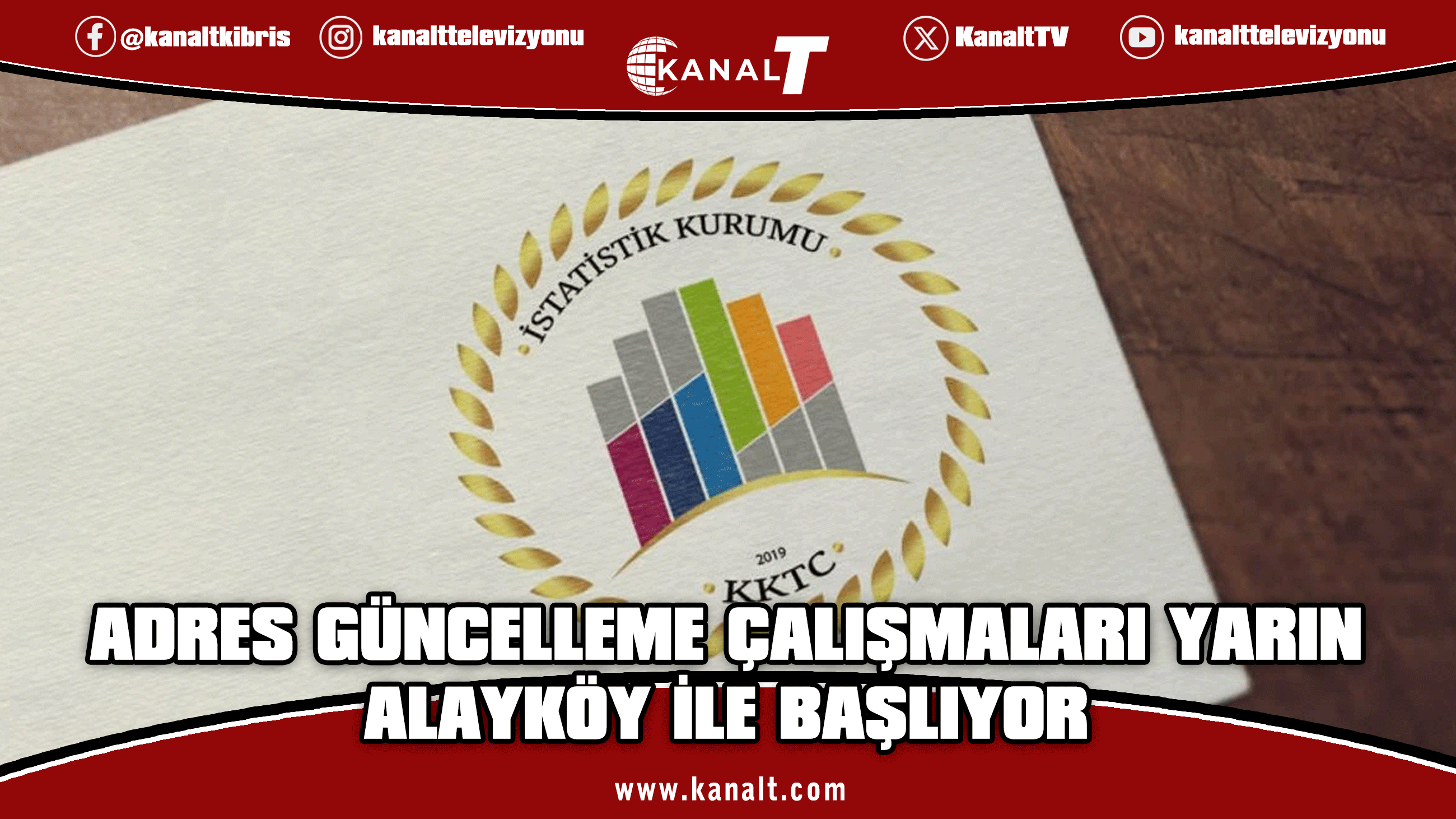 İstatistik Kurumu, adres güncelleme çalışmalarına yarın Alayköy ile başlıyor