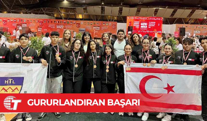 Haydarpaşa Ticaret Lisesi Gastro Antalya’da 15 madalya ile döndü