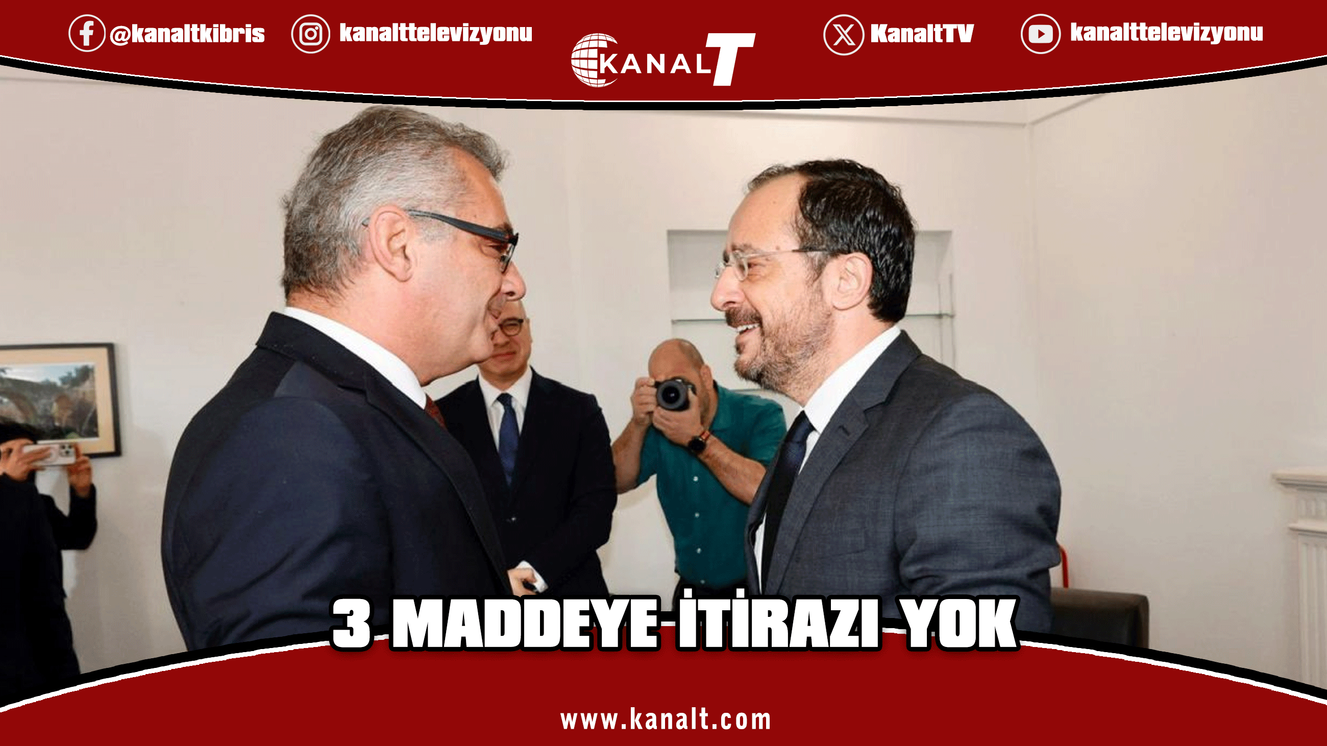 Rum basını: Hristodulidis, Erhürman’ın 4 maddesinden 3’üne itiraz etmiyor!