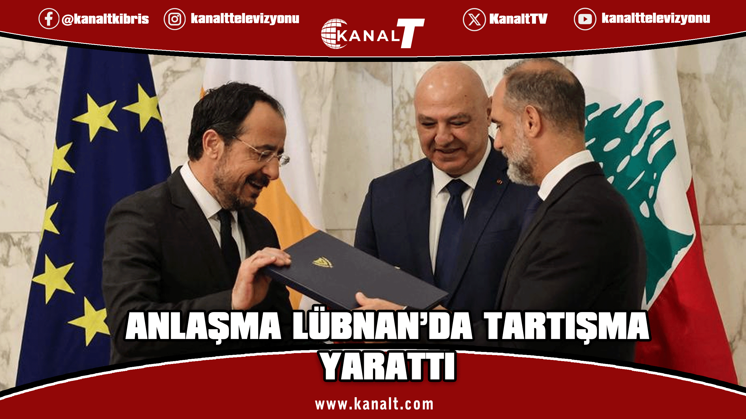 Lübnan'da milletvekilleri, Güney Kıbrıs'la imzalanan anlaşmanın iptali için başvurabilir