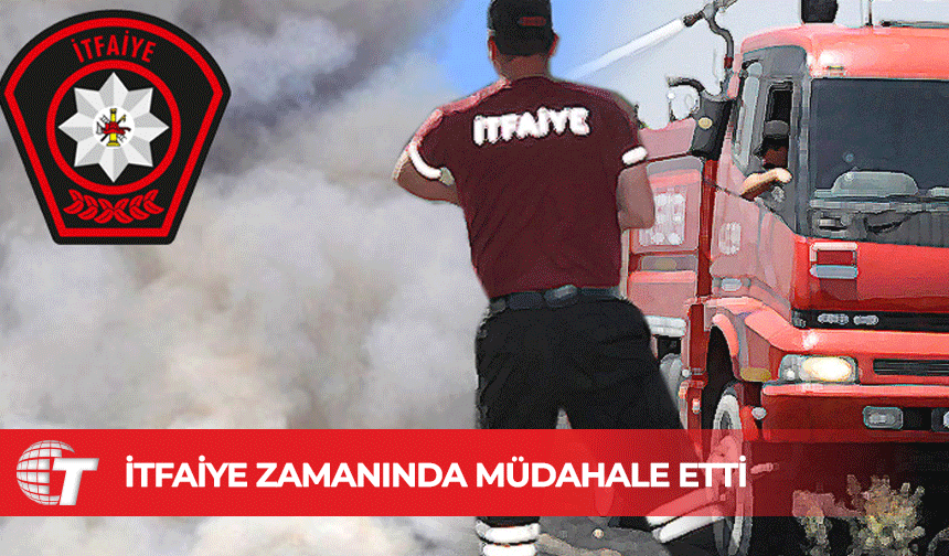 Lefkoşa – Güzelyurt yolunda ve Boğazköy’de araç yangını