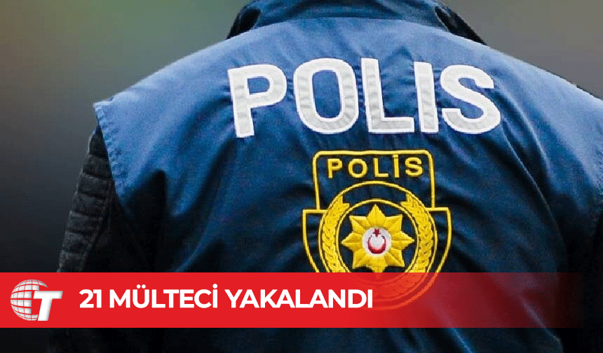 Dipkarpaz’da 21 Suriyeli yakalandı