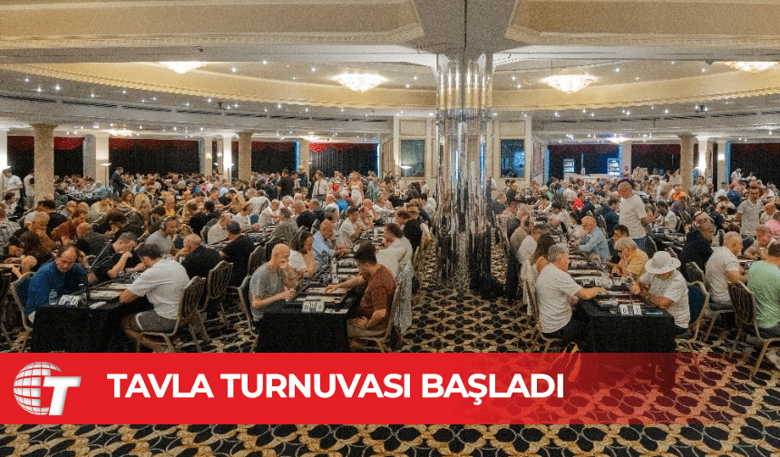 Dünyanın en büyük tavla turnuvası “Merit Open” başladı