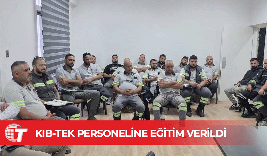 KIB-TEK personeline TEDAŞ iş birliğiyle eğitim