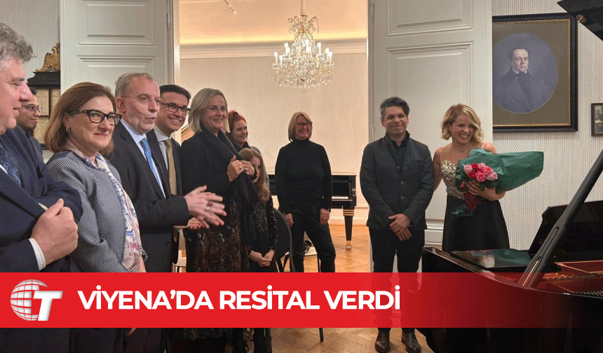 Piyanist Rüya Taner Viyana’da “Asya’nın Tatlı Suları” resitali verdi