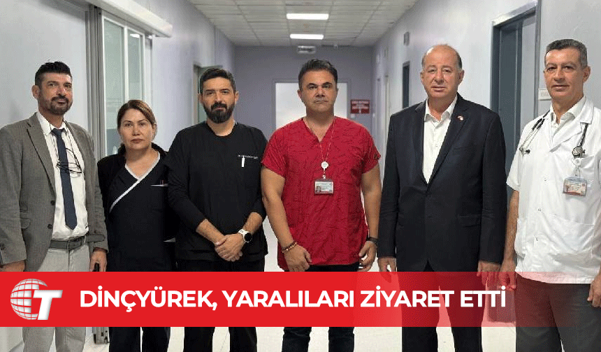 Bakan Dinçyürek’ten kazada yaralanan çocuklara ziyaret
