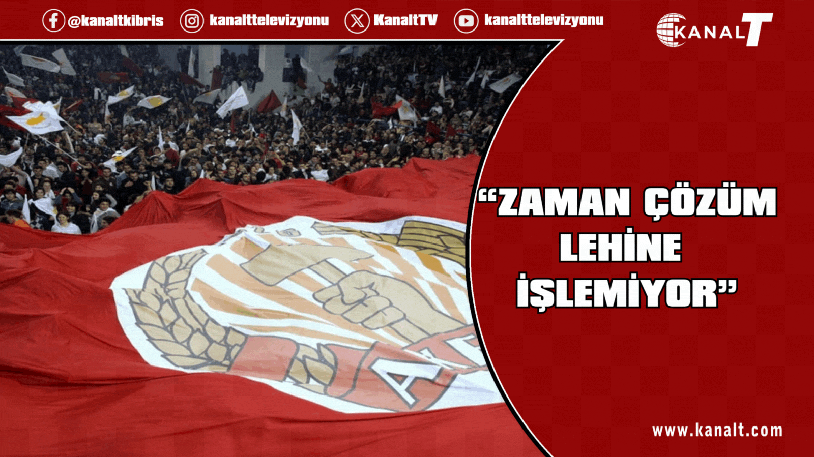 AKEL Genel Sekreteri Stefanu: Kıbrıs sorununda ilerleyen zaman, çözümün lehine işlemiyor