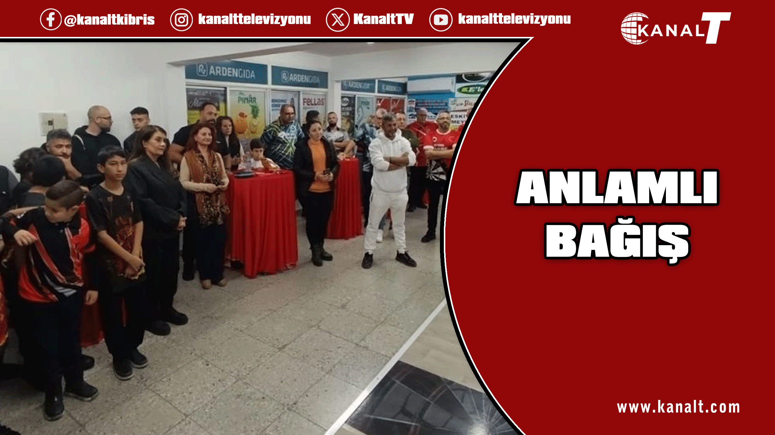 Gönyeli Darts Birliği’nden, Akın Elektirikci anısına SOS Çocuk Köyü’ne anlamlı bağış