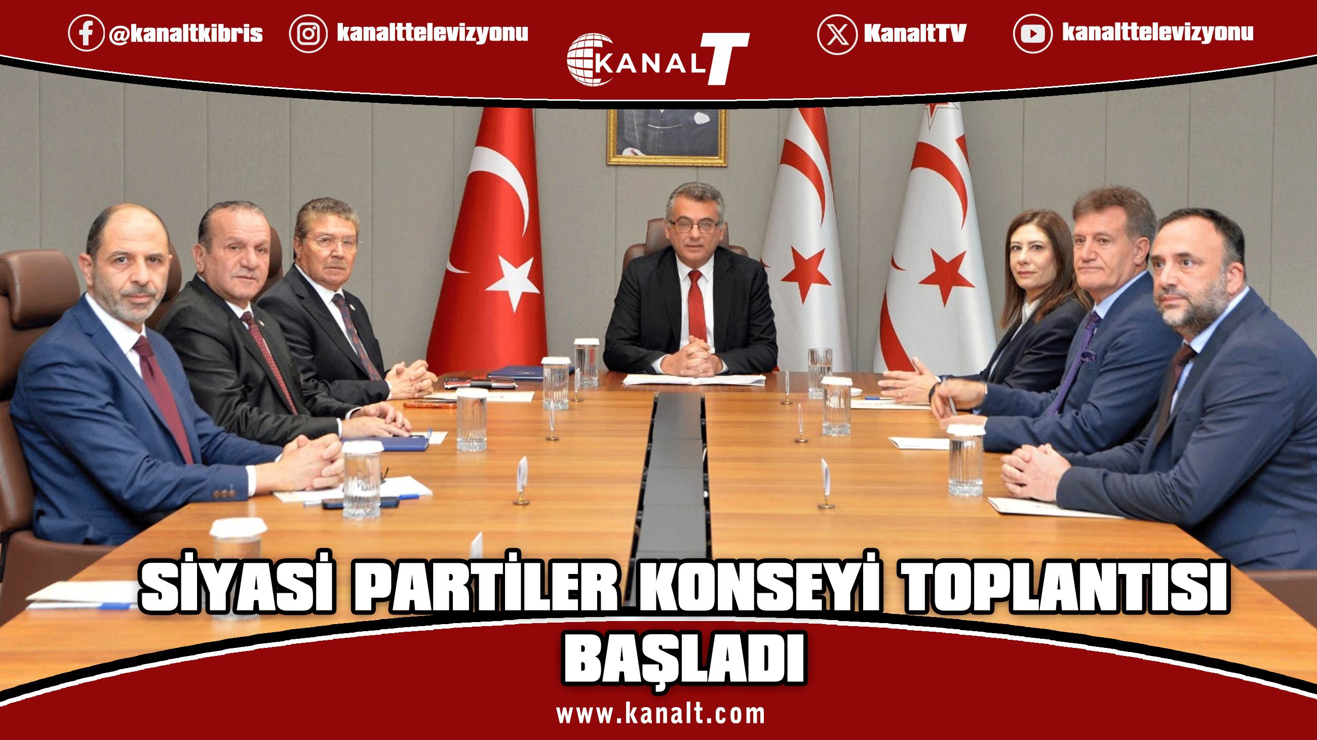 Siyasi Partiler Konseyi toplantısı başladı