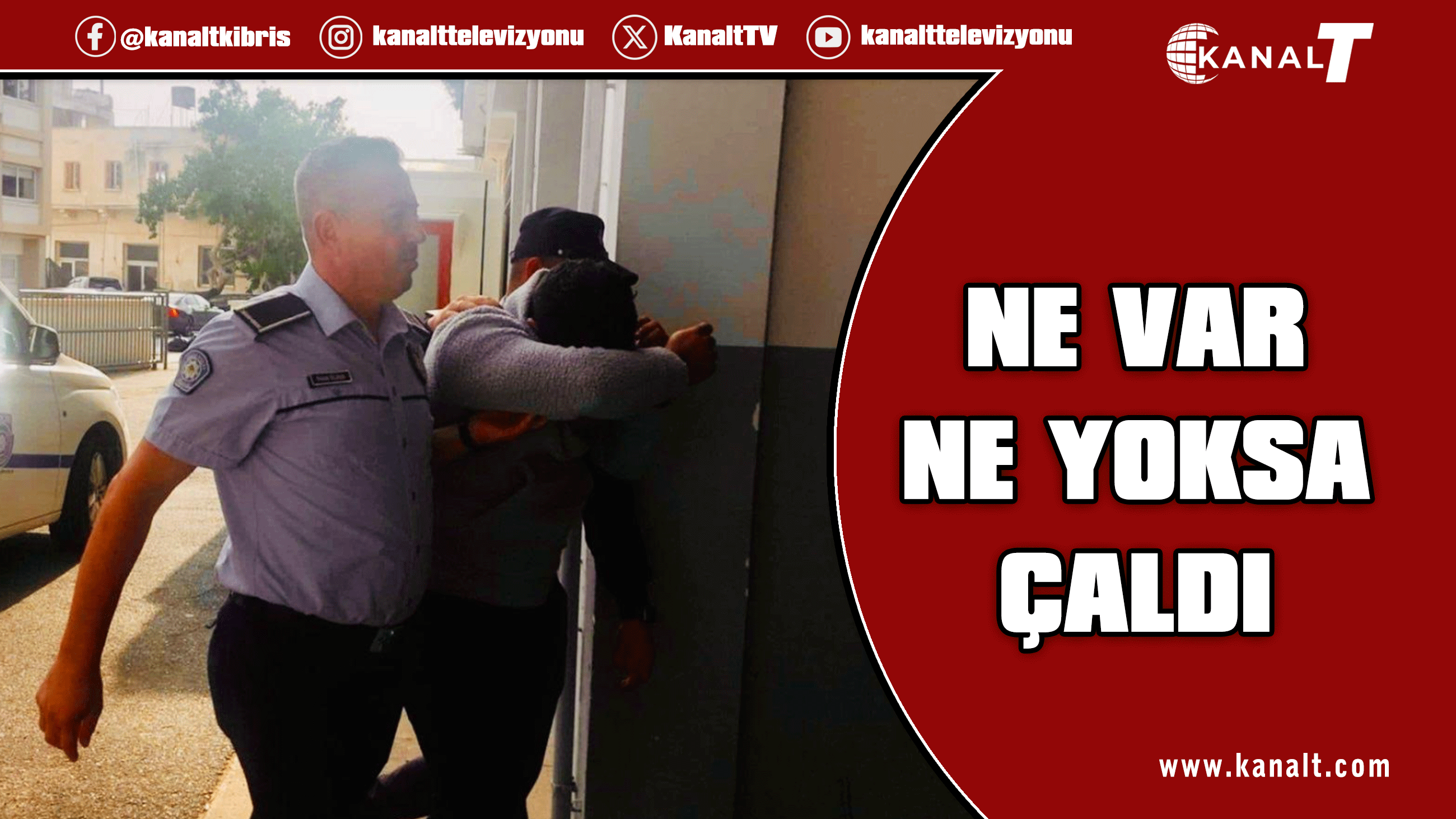 Evin garaj kısmına girdi, ne var ne yoksa hepsini alıp götürdü