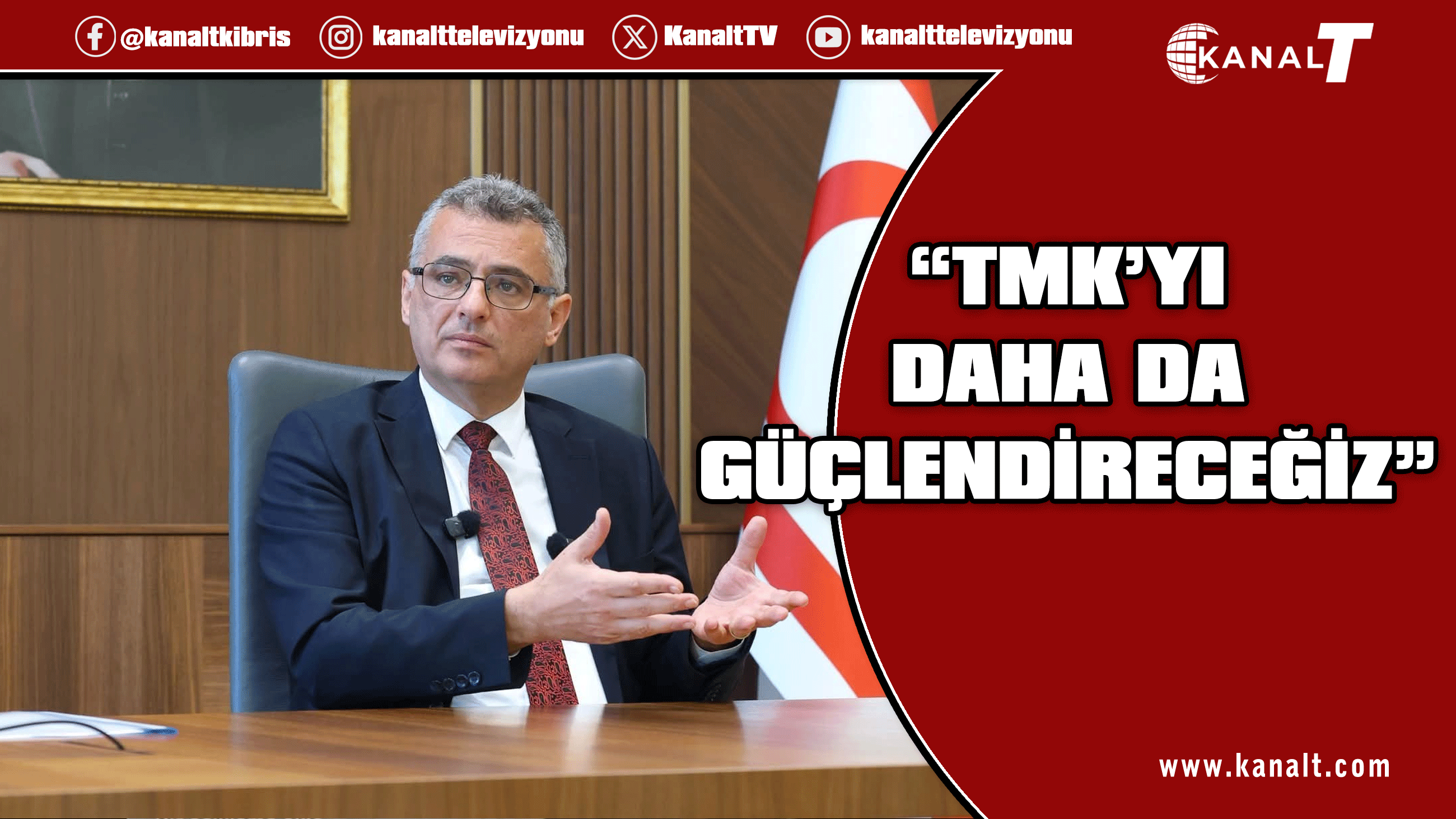 Cumhurbaşkanı Erhürman: TMK'yı daha da güçlendirme çalışmalarımız aralıksız biçimde devam edecek