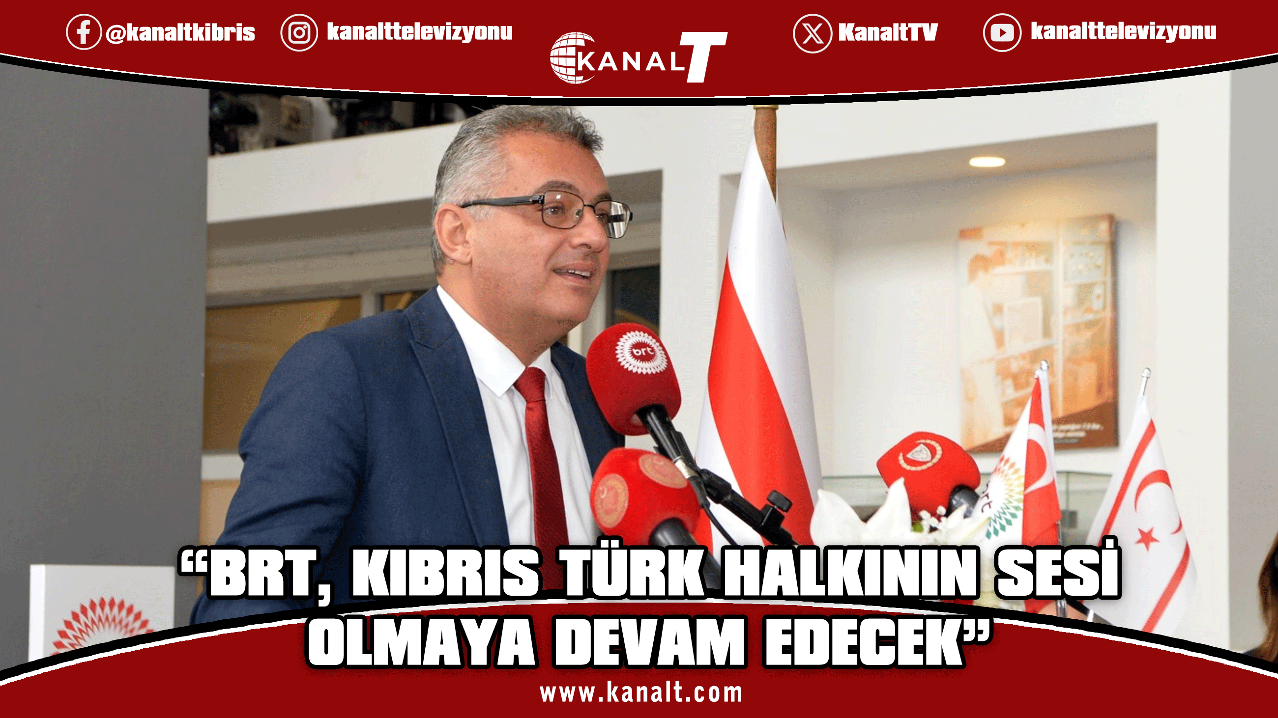 Cumhurbaşkanı Tufan Erhürman: BRTK, Kıbrıs Türk halkının sesi olmaya devam edecek