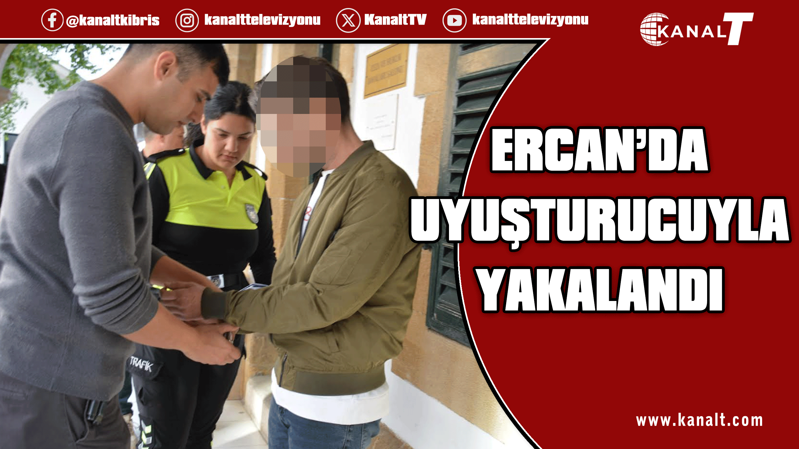 Ercan Havalimanı’nda Uyuşturucu Operasyonu