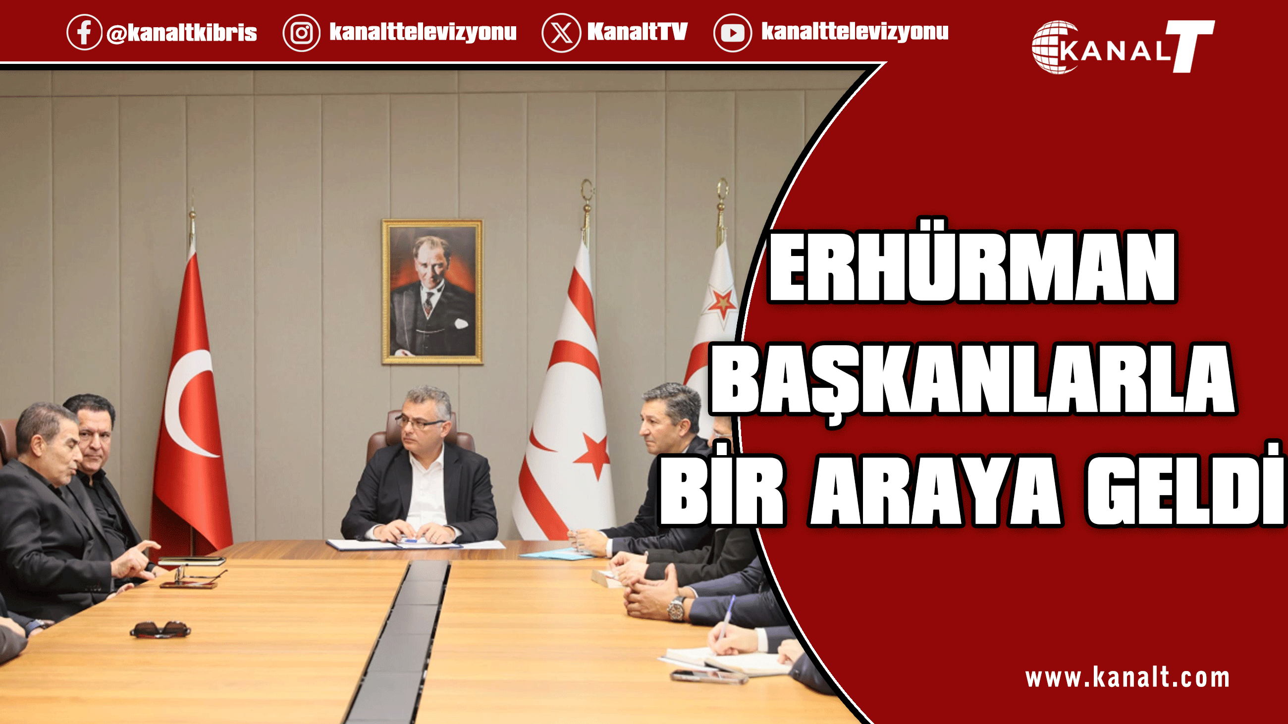 Erhürman: Federasyon başkanlarımızla bir araya gelmeye devam edeceğiz