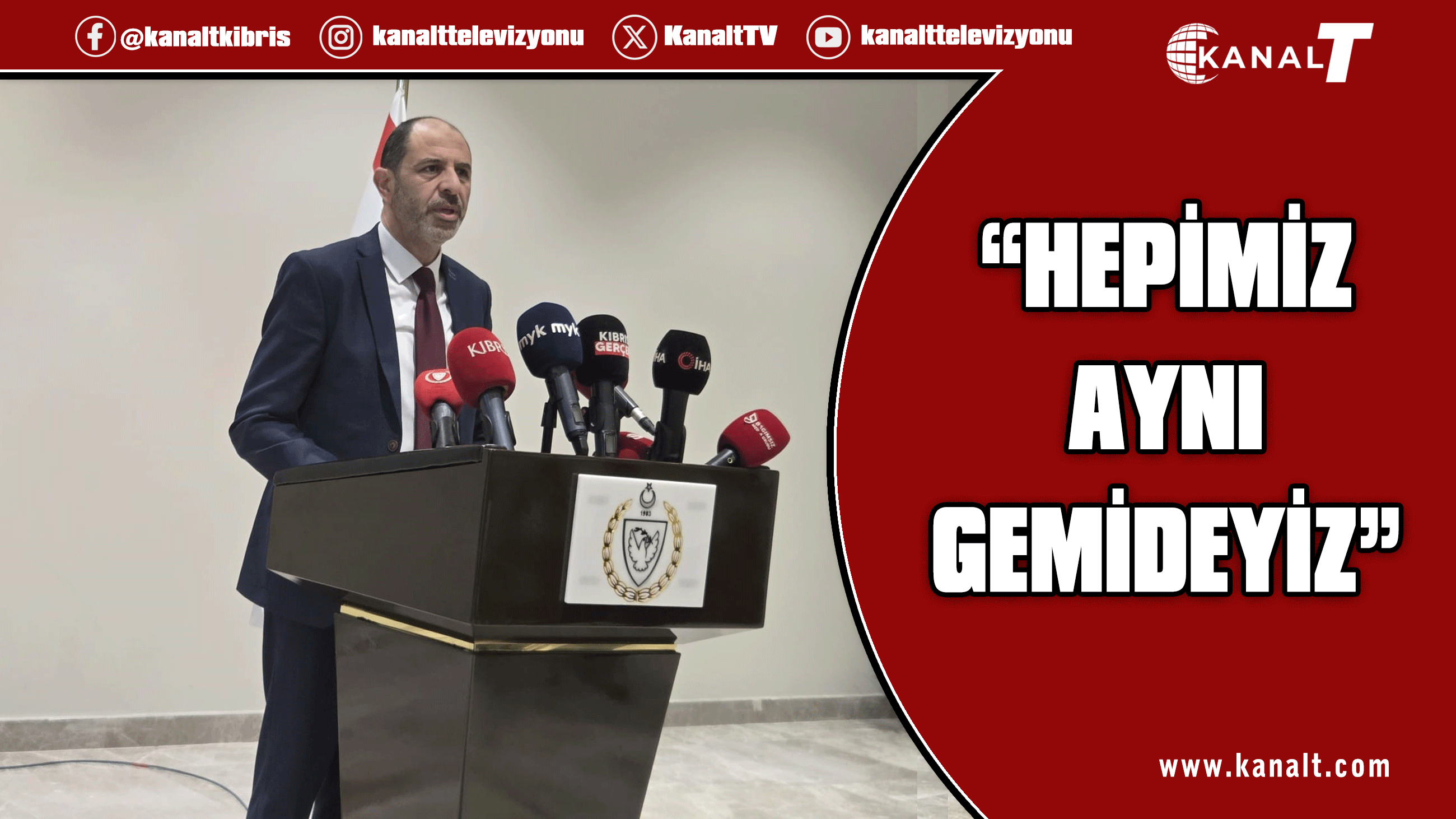 Kudret Özersay: Hepimiz aynı gemideyiz