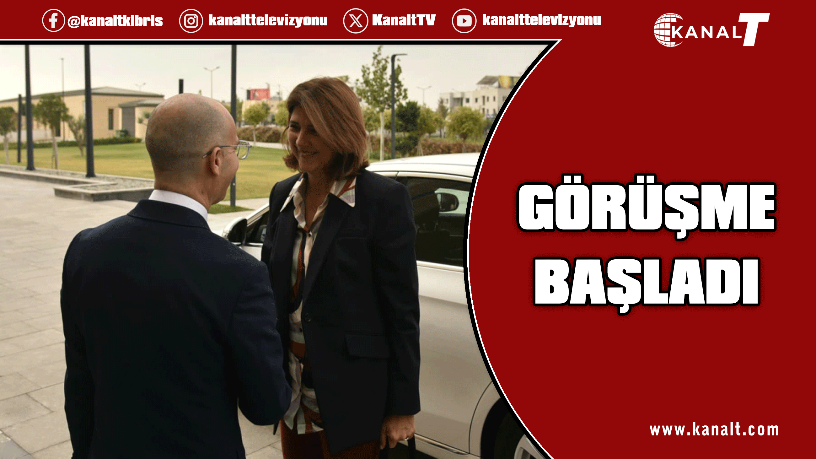 Erhürman-Holguin görüşmesi başladı