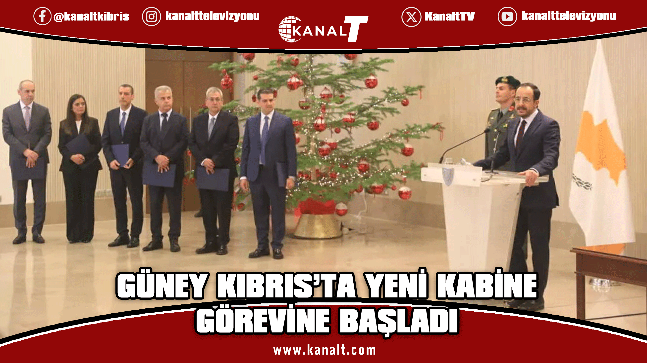 Güney Kıbrıs’ta yeni kabine göreve başladı