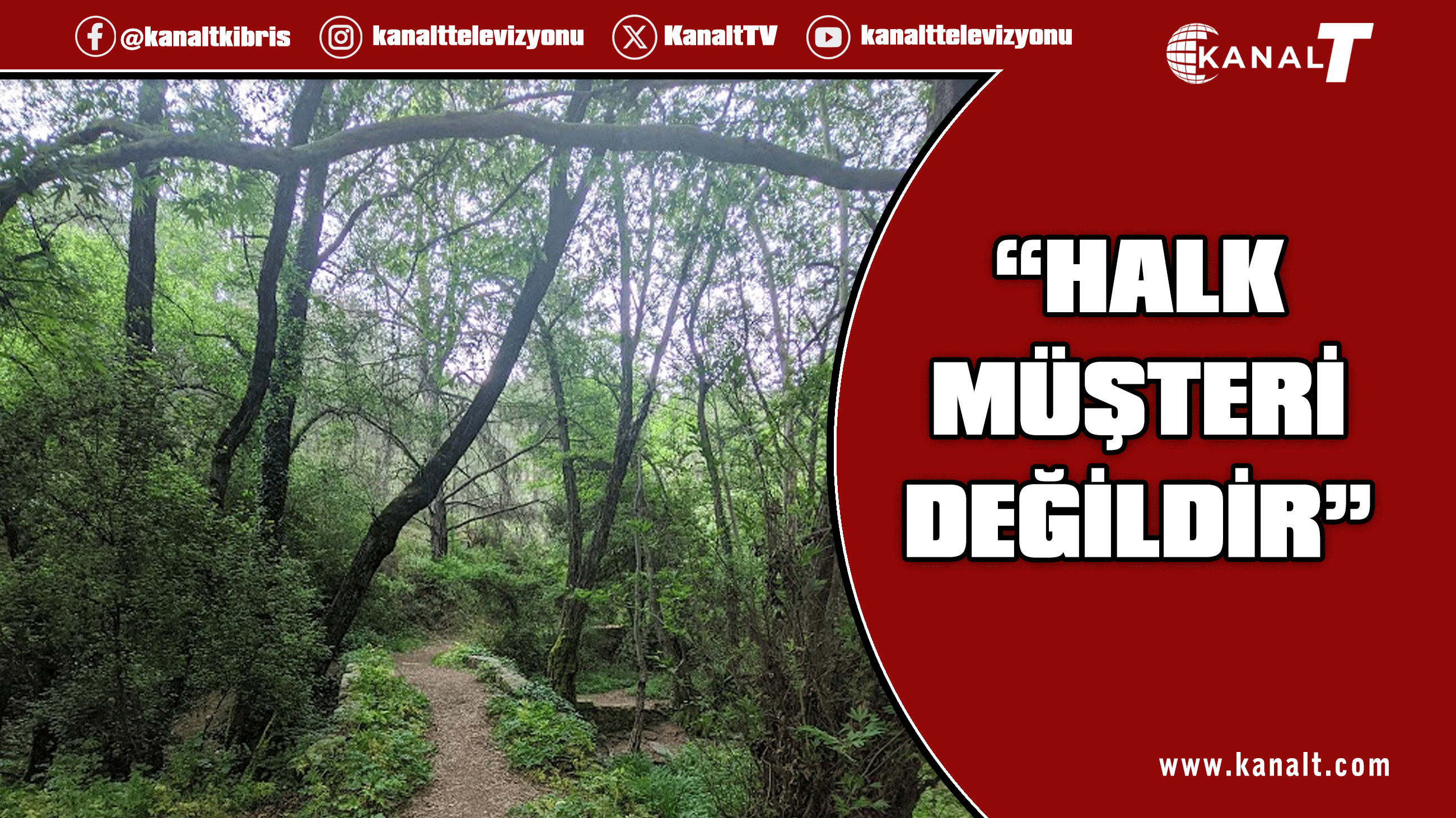 Bağımsızlık Yolu’ndan “ormandan faydalanma ücretine" tepki