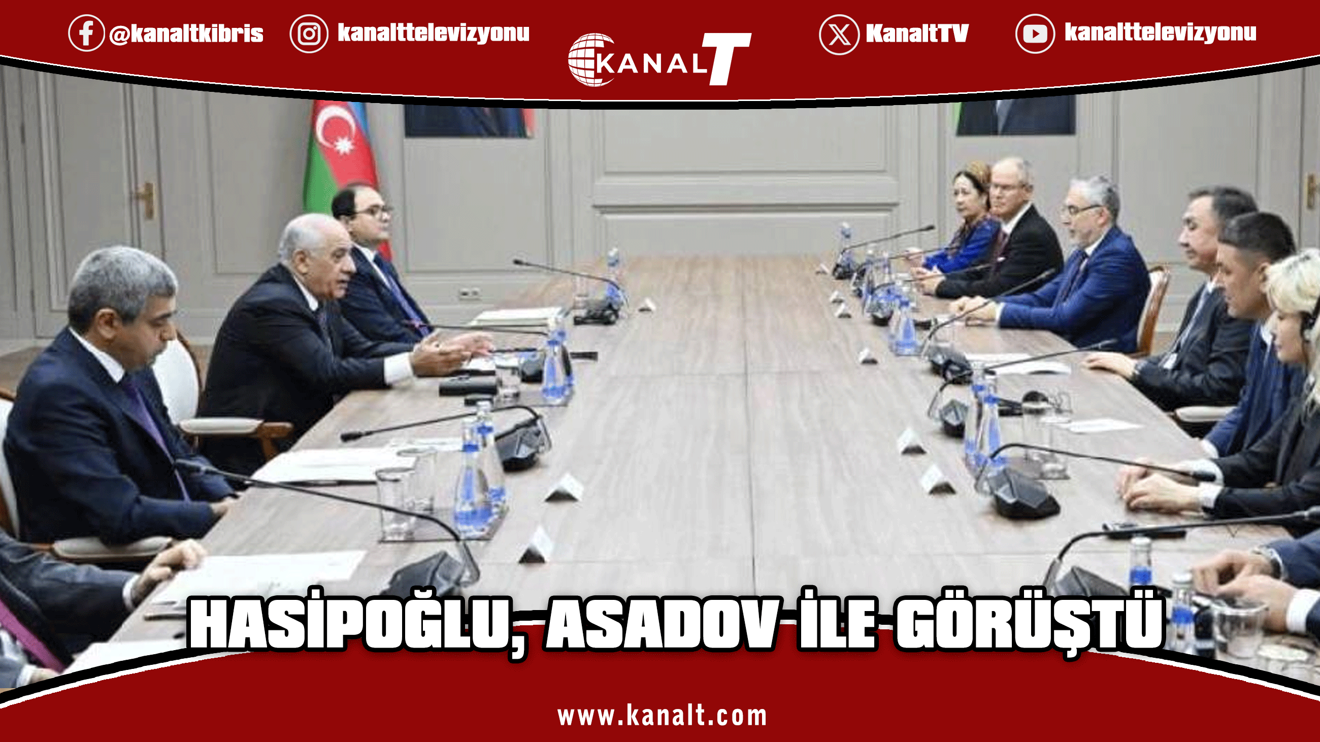 Hasipoğlu, Azerbaycan Başbakanı Asadov ile görüştü