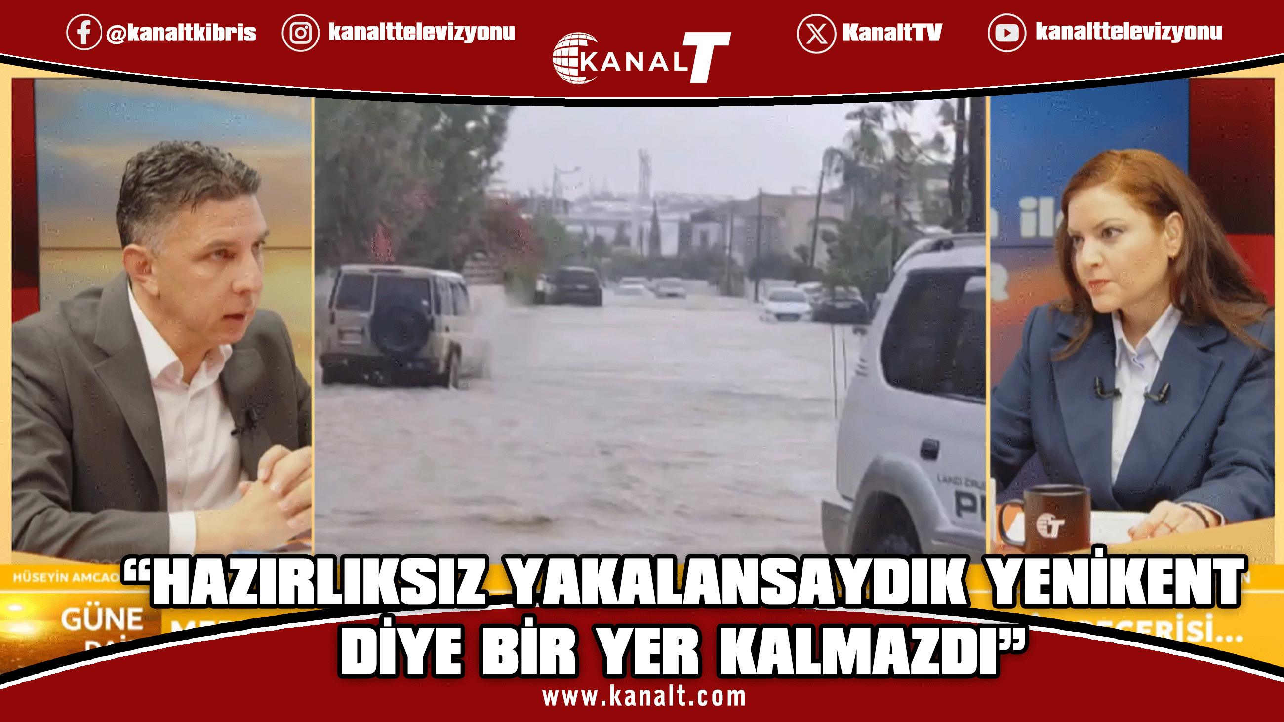 Amcaoğlu: Bu yağışta hazırlıksız yakalansaydık Yenikent diye bir yer kalmazdı