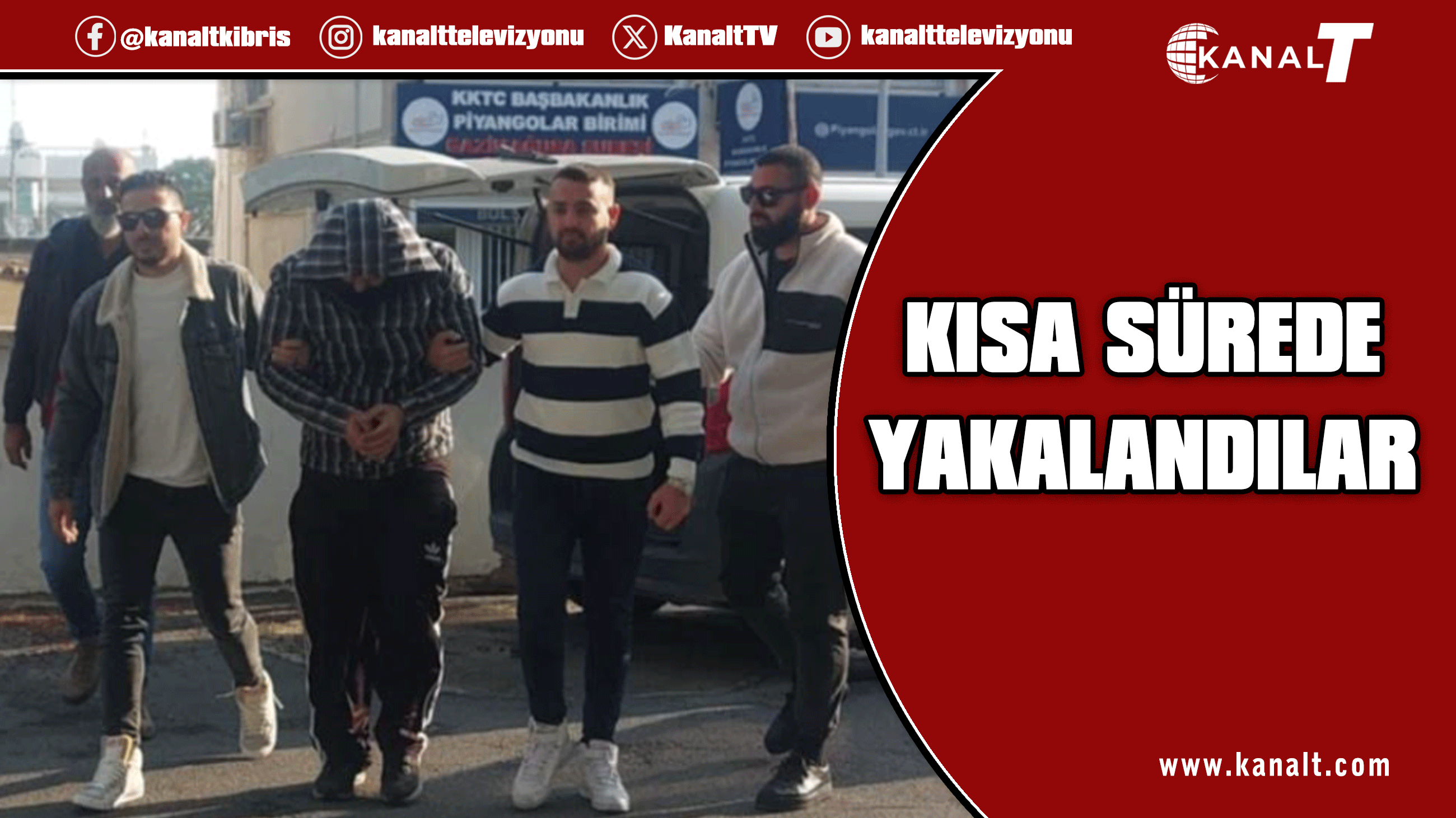 Polisin titiz çalışması sayesinde yakalandılar