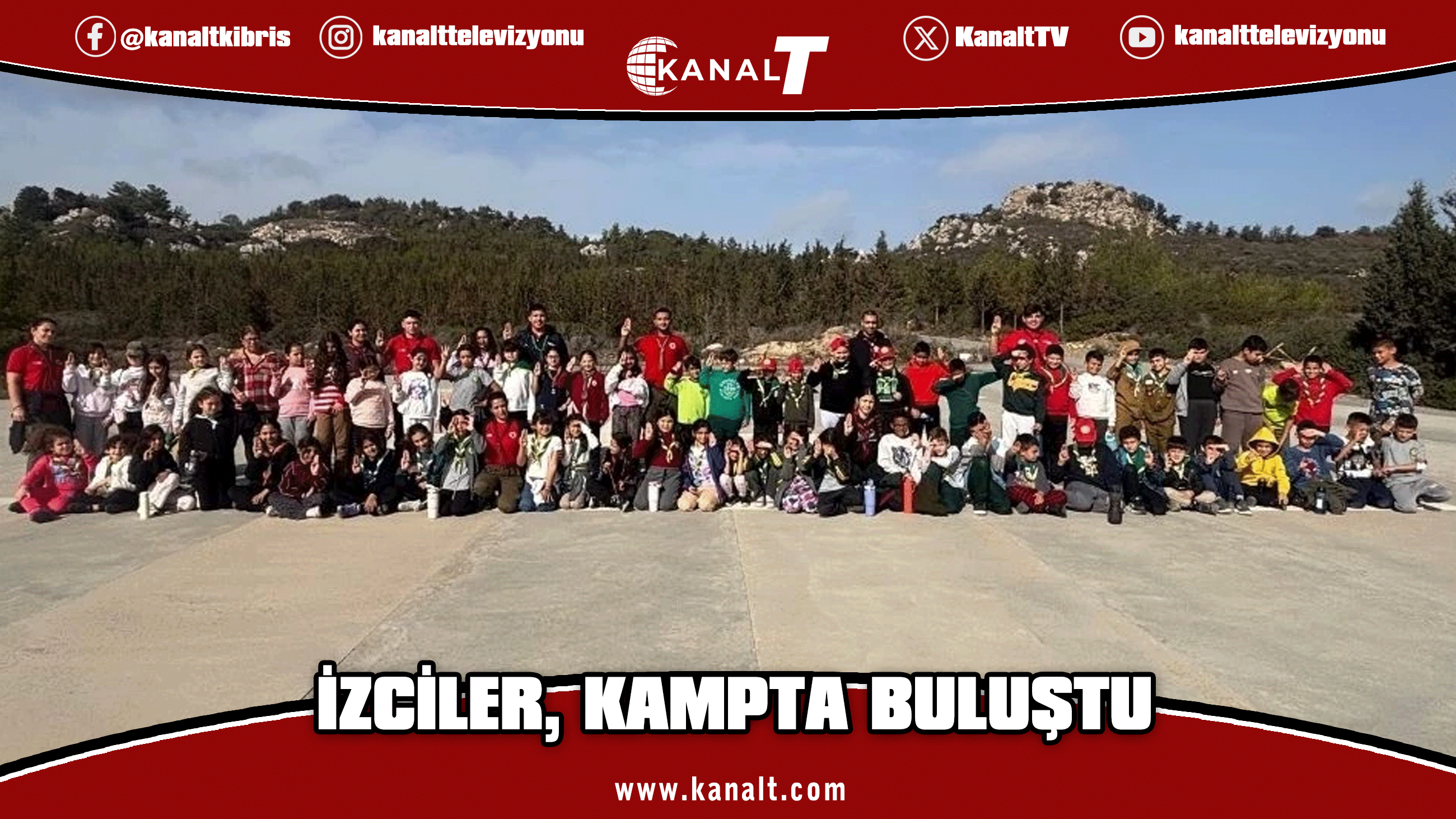 Kantara’da aday izciler üç günlük eğitim kampında buluştu