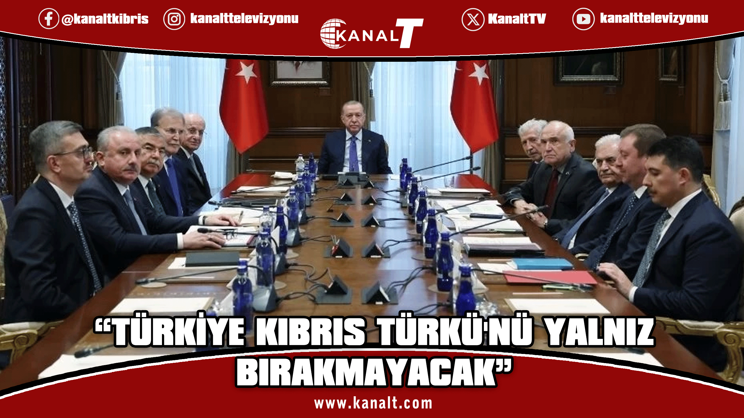 Türkiye Yüksek İstişare Kurulu Toplantısı'nda Kıbrıs konusu görüşüldü