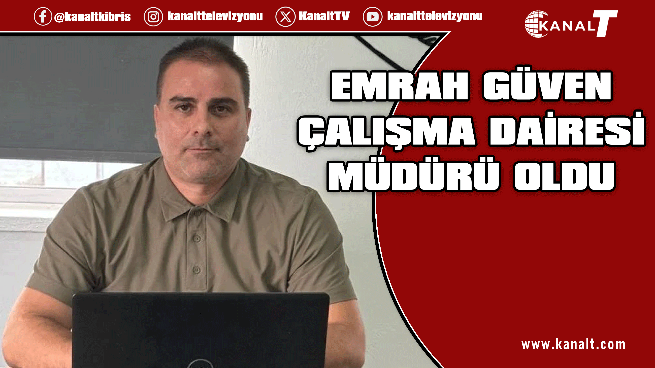 Çalışma Dairesi Müdürlüğü’ne Yeni Atama!