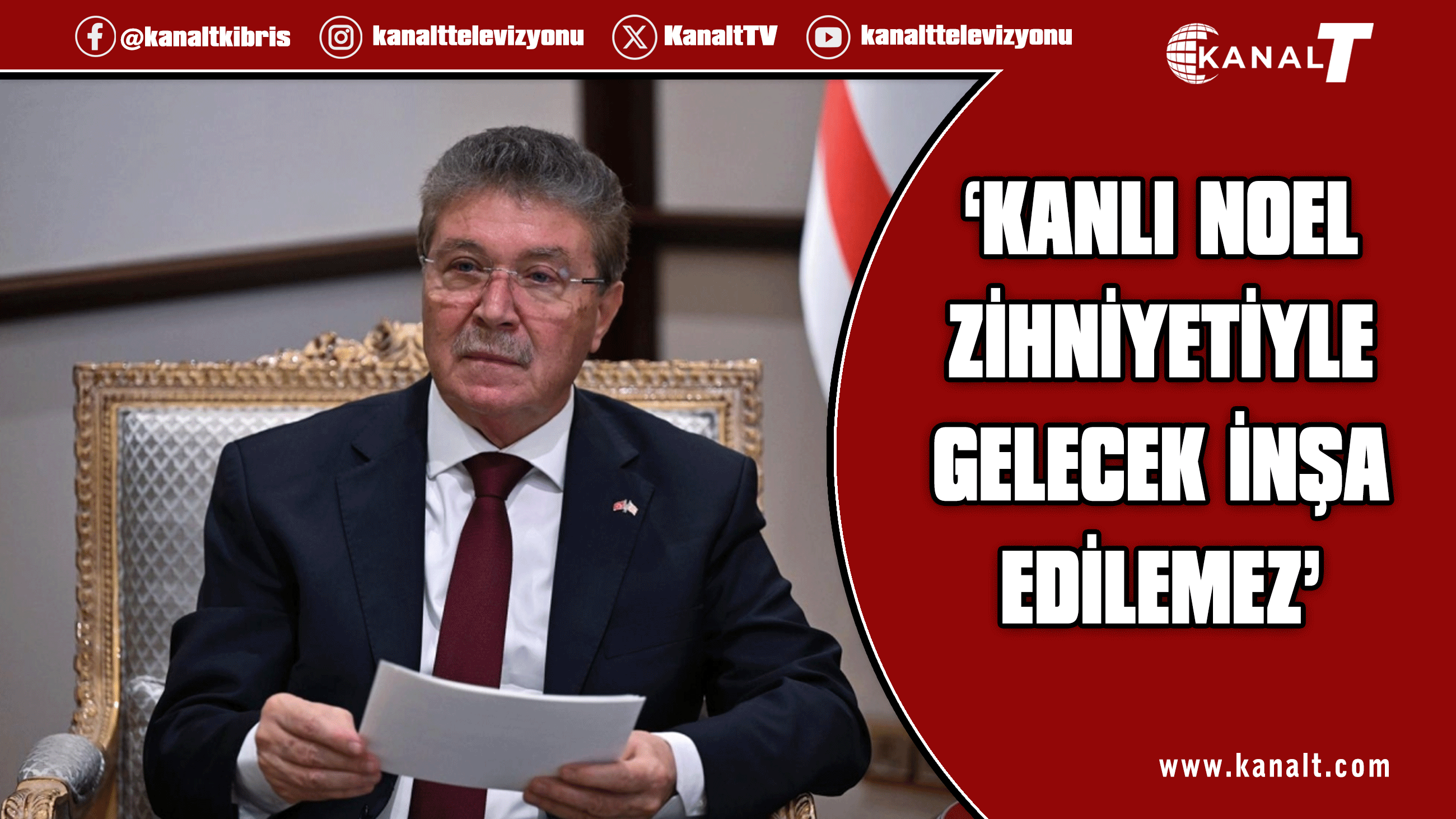 Ünal Üstel: Türkiye ve Kıbrıs Türk halkını hedef alan hiçbir askeri plan meşru değildir
