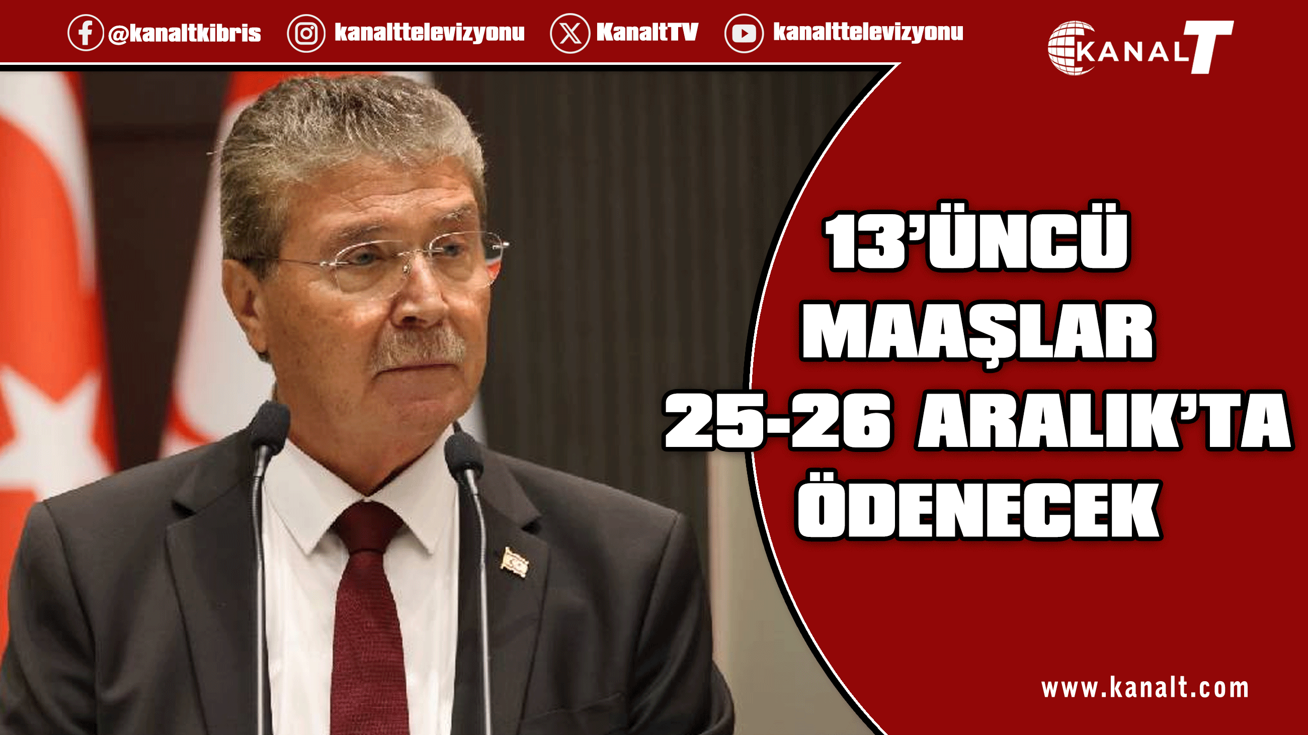 13’üncü maaşlar 25-26 Aralık’ta ödenecek