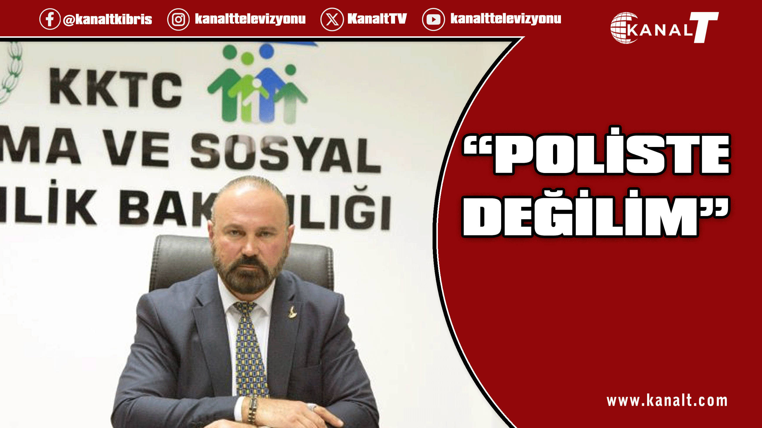 Tahir Serhat: Evimde ailem ile oturuyorum poliste değilim