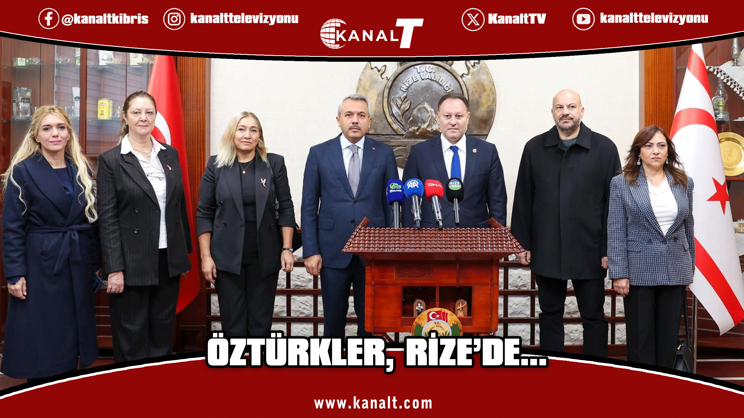 Öztürkler: Kıbrıs Türk halkının geleceği, Türkiye ile omuz omuza ilerlemekten geçiyor