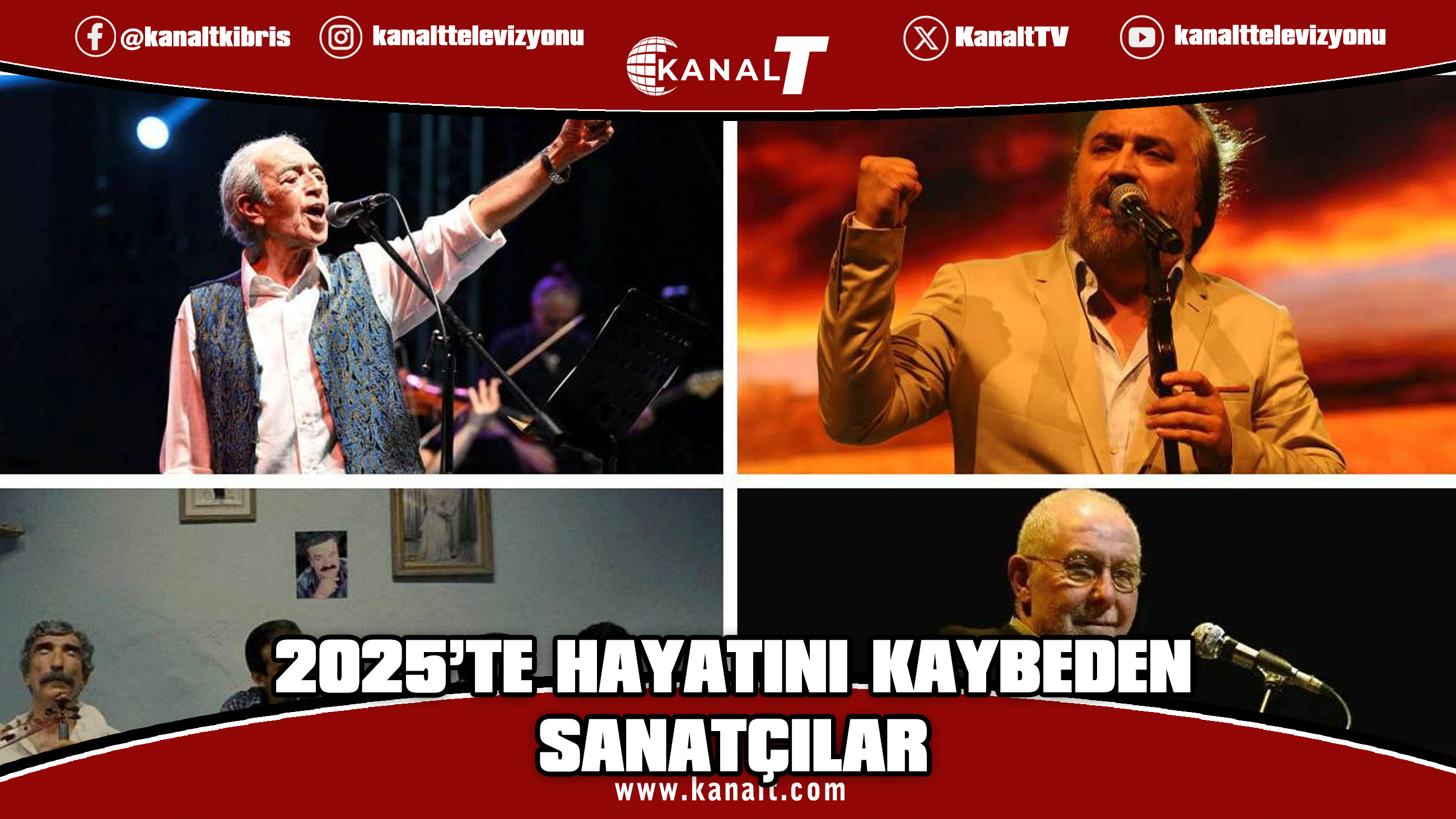 2025’te hayatını kaybeden sanatçılar