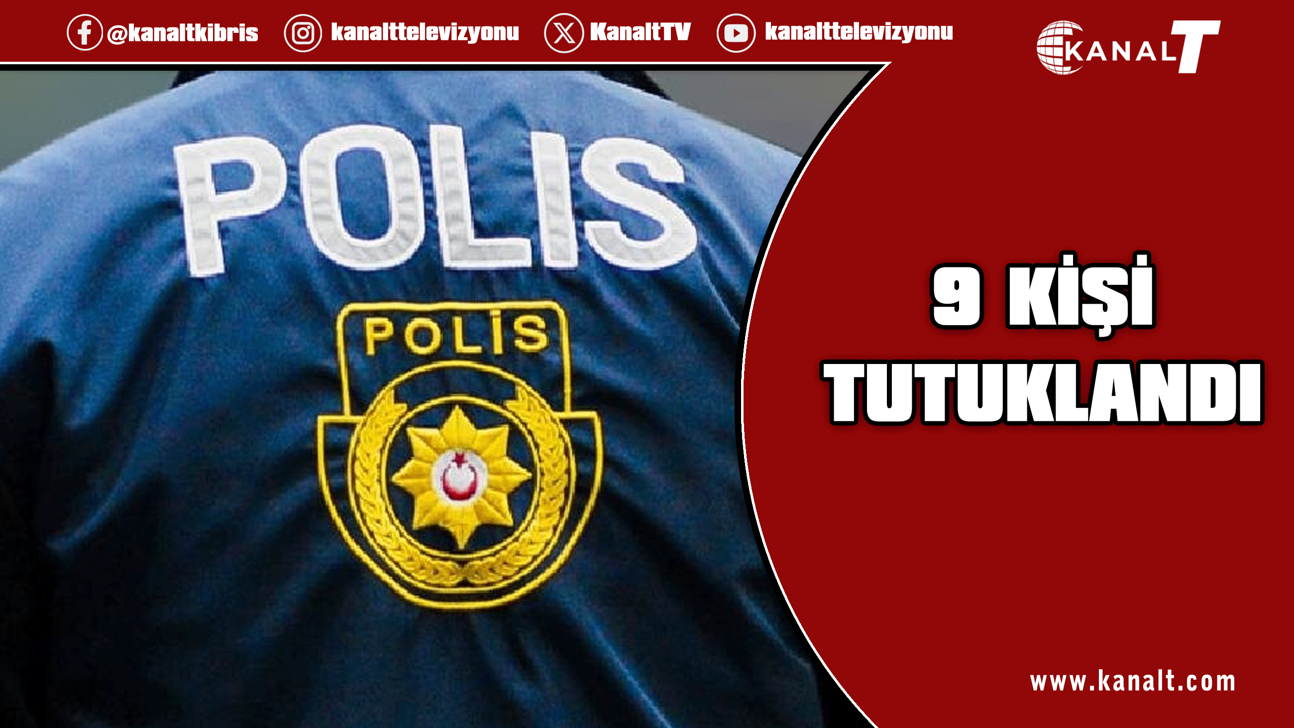 İkamet izinsiz 9 kişi tutuklandı